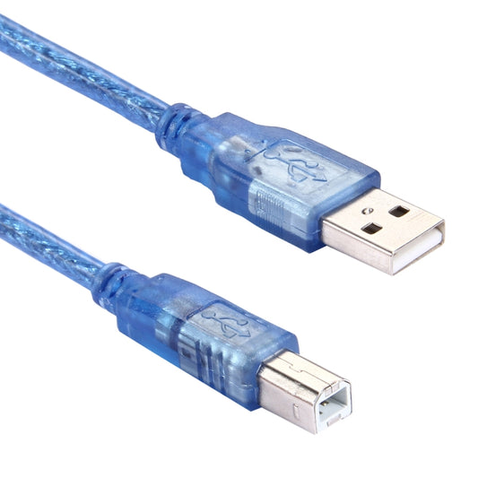 Normal USB 2.0 AM to BM Cable, with 2 Core, Length: 1.8m(Blue) - USB Cable by buy2fix | Online Shopping UK | buy2fix