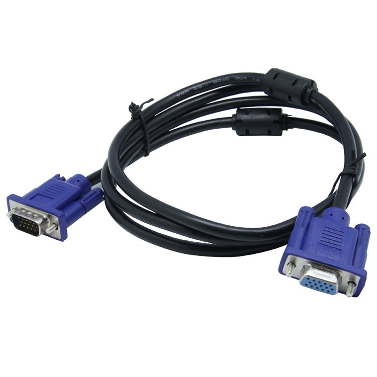 3m Good Quality VGA 15 Pin Male to VGA 15 Pin Female Cable for LCD Monitor, Projector, etc - Cable by buy2fix | Online Shopping UK | buy2fix