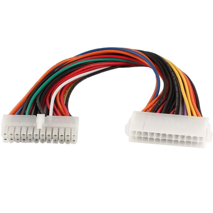 24 Pin Male to 24 Pin Female ATX Extension Cable, Length: 25cm - Power Supply by buy2fix | Online Shopping UK | buy2fix