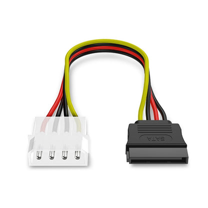 4 Pin IDE to Serial ATA SATA Power Cable Adapter (15cm), Material: Al+Mg - eSATA & SATA & IDE by buy2fix | Online Shopping UK | buy2fix