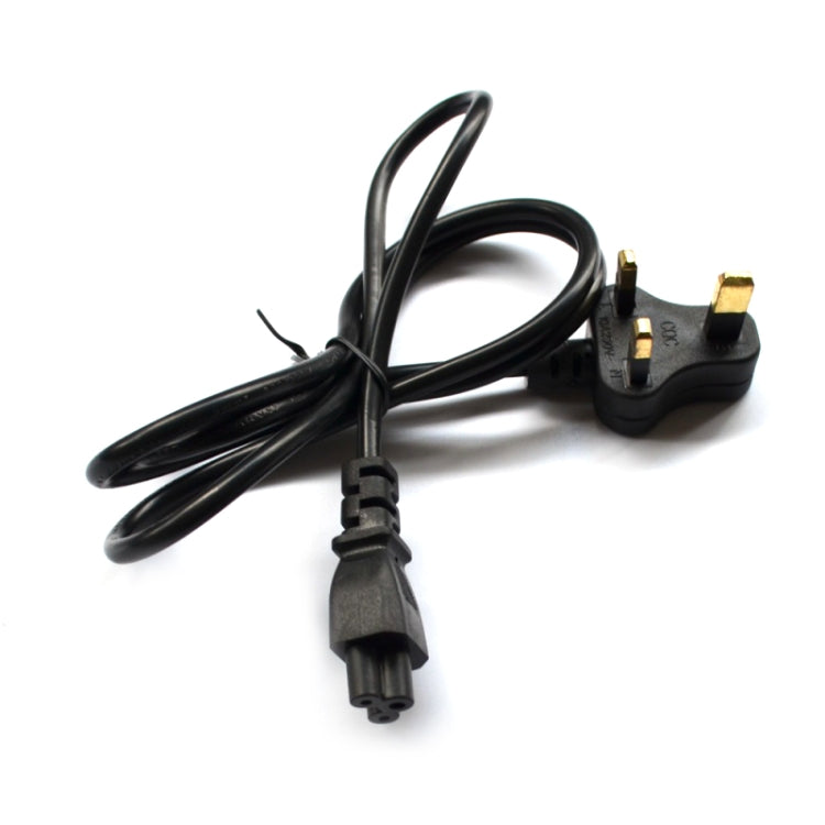 1.5m 3 Prong Style Small UK Notebook Power Cord - Power Cord by buy2fix | Online Shopping UK | buy2fix