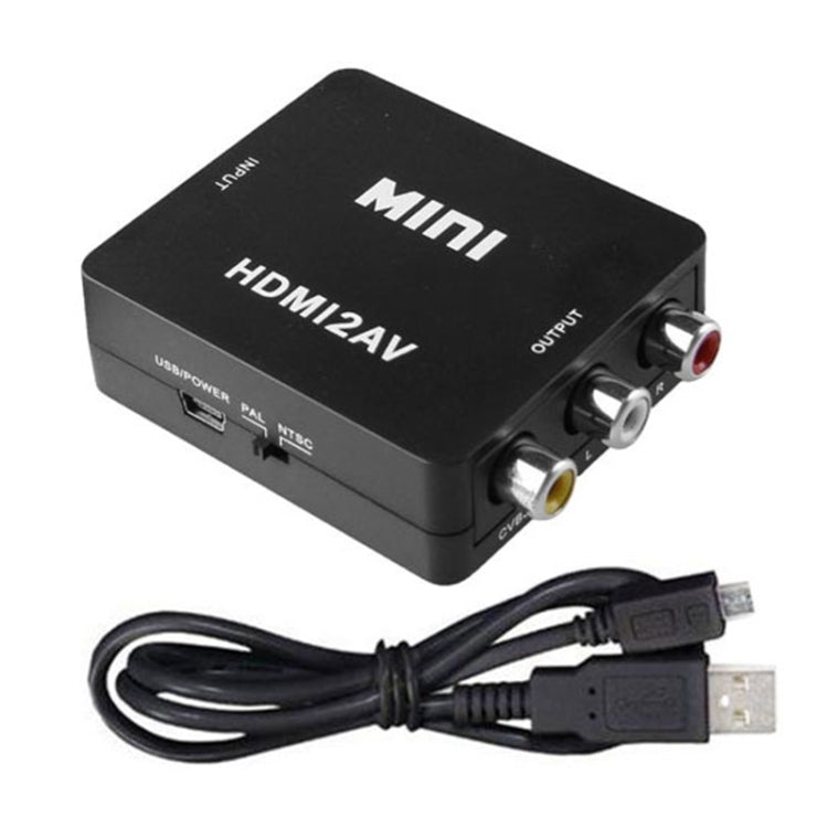 VK-126 Mini HD HDMI to AV/CVBS Video Converter Adapter - Converter by buy2fix | Online Shopping UK | buy2fix