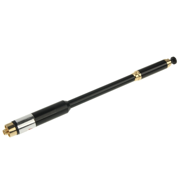 AL-800 Dual Band 144/430MHz High Gain SMA-F Telescopic Handheld Radio Dual Antenna for Walkie Talkie, Antenna Length: 22cm / 86cm - Consumer Electronics by buy2fix | Online Shopping UK | buy2fix