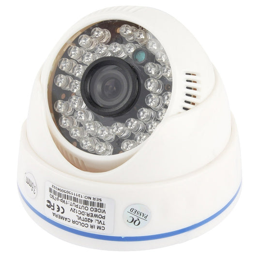 CMOS 420TVL 3.6mm Lens ABS Material Color Infrared Camera with 36 LED, IR Distance: 20m - Security by buy2fix | Online Shopping UK | buy2fix