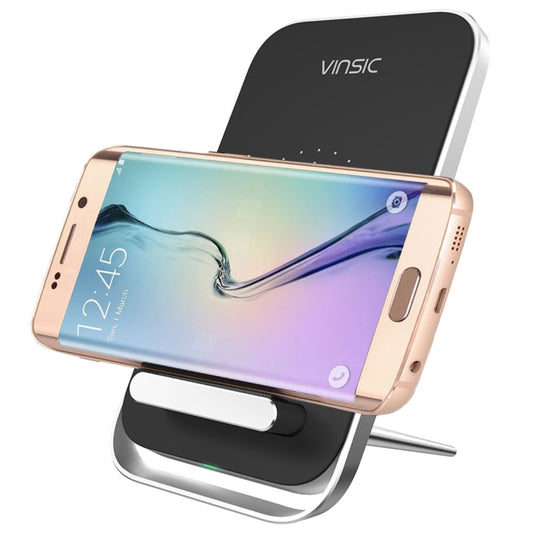 Vinsic Output 5V 1A Qi Standard Wireless Charger Fast Charger - Apple Accessories by VINSIC | Online Shopping UK | buy2fix