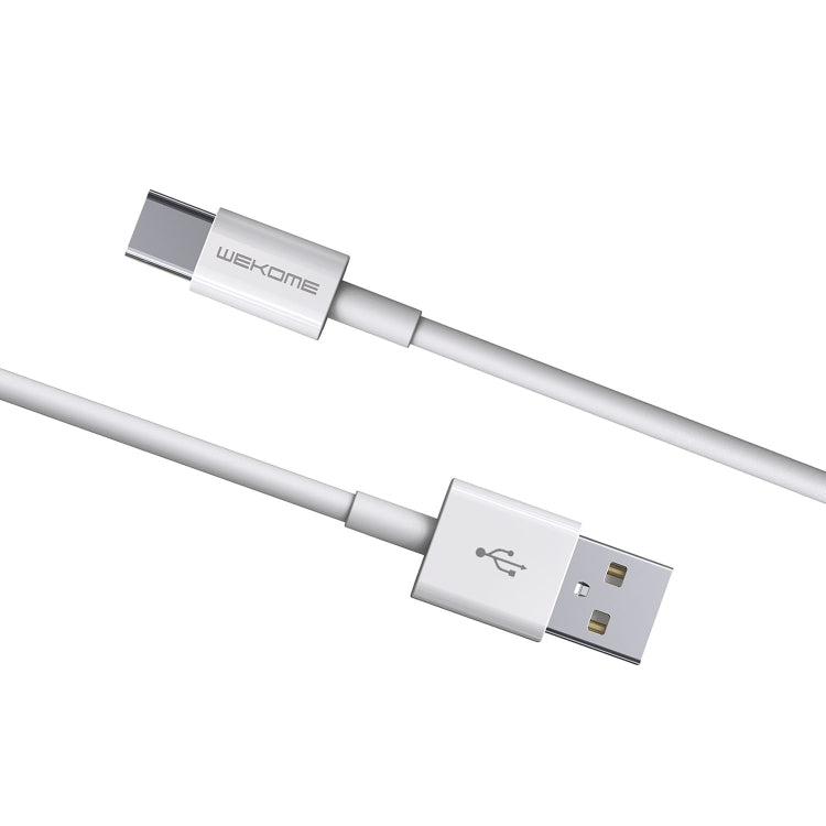 WK WDC-117 3A Type-C / USB-C Fast Charging Charging Cable, Length: 1.2m (White) - USB-C & Type-C Cable by WK | Online Shopping UK | buy2fix