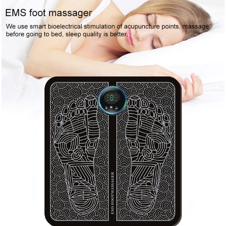 EMS Micro-current Smart Foot Pad Foot Massage Physical Therapy (Rechargeable Version) - Massage & Relaxation by buy2fix | Online Shopping UK | buy2fix