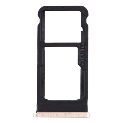 SIM Card Tray + SIM Card Tray / Micro SD Card Tray for Nokia 6.1 / 6 (2018) / TA-1043 TA-1045 TA-1050 TA-1054 TA-1068 (Gold) - Card Tray by buy2fix | Online Shopping UK | buy2fix