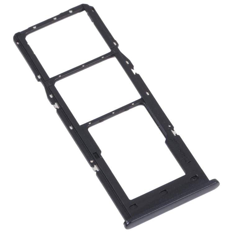 For Samsung Galaxy A04s SM-A047F Original SIM Card Tray + SIM Card Tray + Micro SD Card Tray (Black) - Repair & Spare Parts by buy2fix | Online Shopping UK | buy2fix