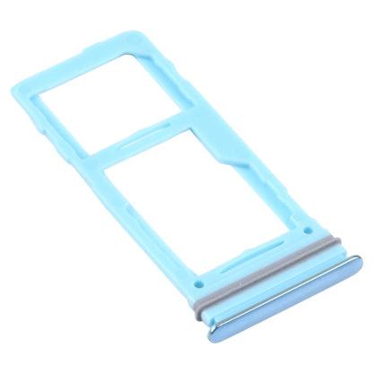 For Samsung Galaxy A72 SM-A725 SIM Card Tray + SIM Card Tray / Micro SD Card Tray (Blue) - Repair & Spare Parts by buy2fix | Online Shopping UK | buy2fix