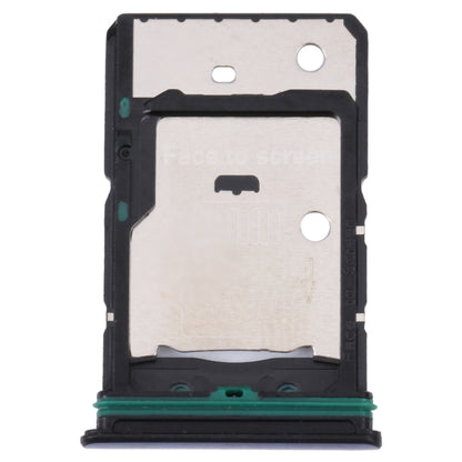 SIM Card Tray + SIM Card Tray + Micro SD Card Tray for OnePlus Nord CE 2 5G(Blue) - Card Tray by buy2fix | Online Shopping UK | buy2fix