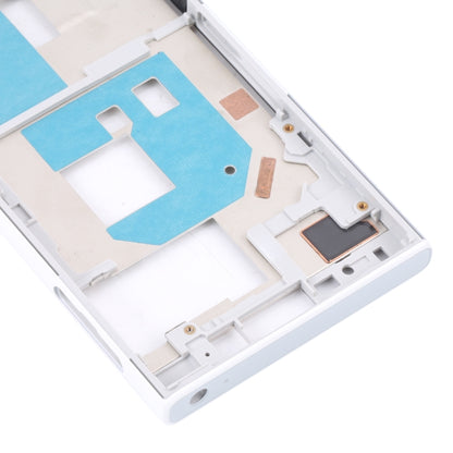 Middle Frame Bezel Plate for Sony Xperia X Compact (White) - Repair & Spare Parts by buy2fix | Online Shopping UK | buy2fix