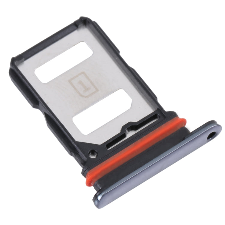 For vivo S7 / V20 Pro SIM Card Tray + SIM Card Tray (Black) - Card Socket by buy2fix | Online Shopping UK | buy2fix