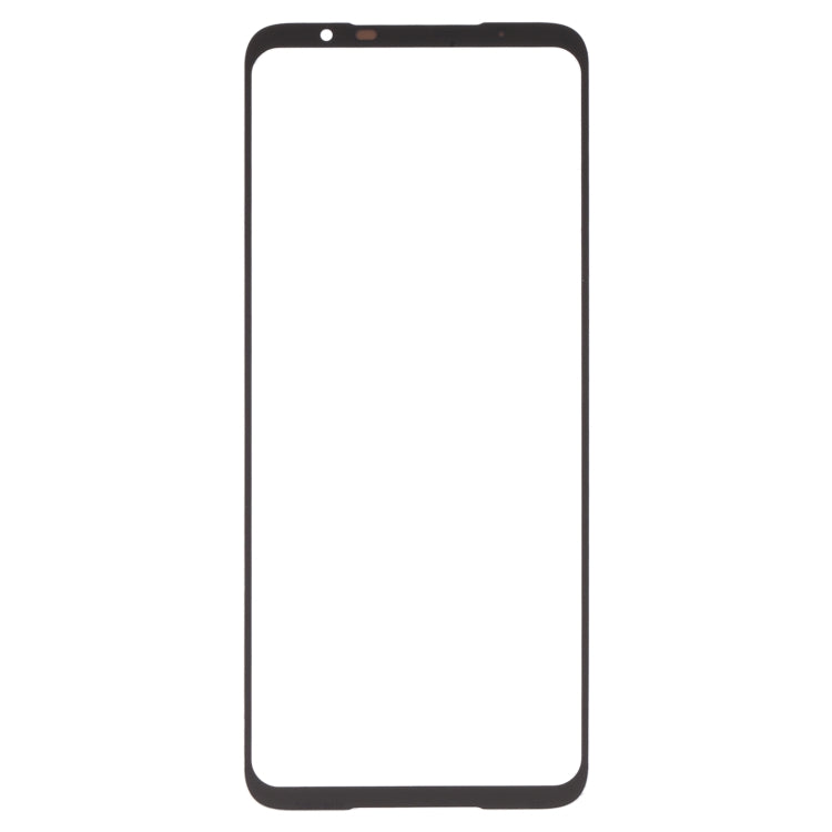 For Asus ROG Phone 6 Pro Front Screen Outer Glass Lens with OCA Optically Clear Adhesive (Black) - Repair & Spare Parts by buy2fix | Online Shopping UK | buy2fix