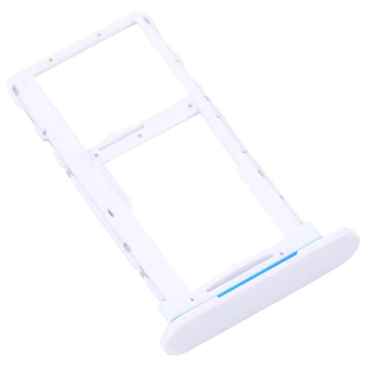 For Sony Xperia 10 IV Original SIM Card Tray + SIM / Micro SD Card Tray (White) - Repair & Spare Parts by buy2fix | Online Shopping UK | buy2fix