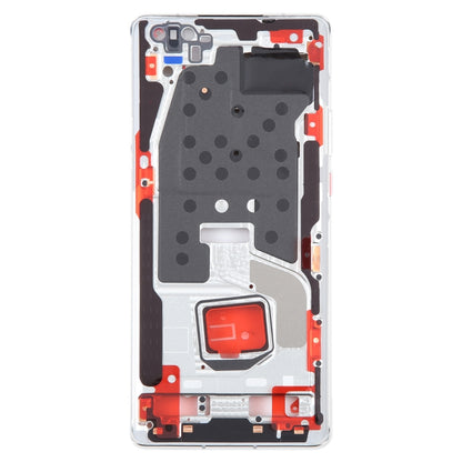 For Huawei Mate 40 Pro Original Front Housing LCD Frame Bezel Plate (Silver) -  by buy2fix | Online Shopping UK | buy2fix