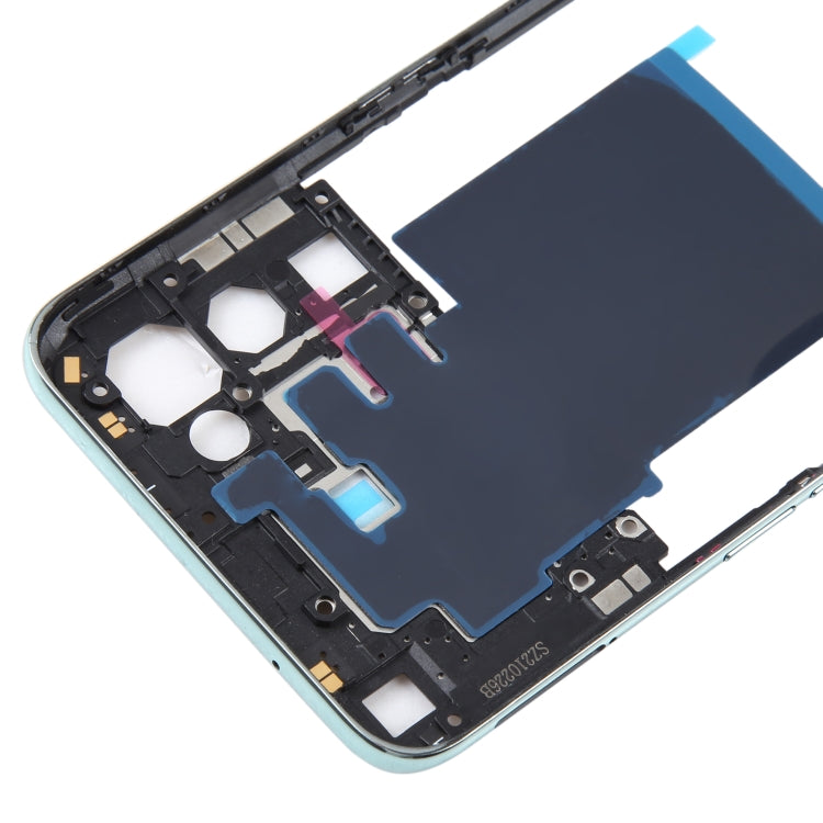 For OPPO Find X3 Lite Original Middle Frame Bezel Plate (Green) - Frame Bezel Plate by buy2fix | Online Shopping UK | buy2fix