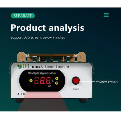 BST-B-856A AC 220V Electrical Vacuum Pump LCD Screen Separator, US Plug - Separation Equipment by BEST | Online Shopping UK | buy2fix
