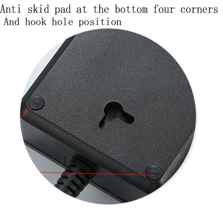 T09 3000W High Power Multi-Function Plug-in 3-Hole International Universal Jack + 6 USB Intelligent Charging UK PLUG - Consumer Electronics by buy2fix | Online Shopping UK | buy2fix