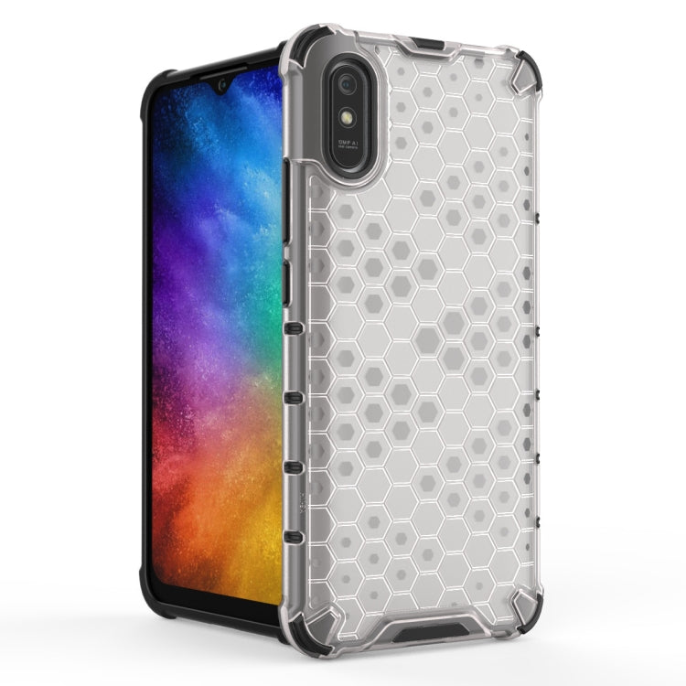 For Xiaomi Redmi 9A Shockproof Honeycomb PC + TPU Case(Green) - Xiaomi Accessories by buy2fix | Online Shopping UK | buy2fix