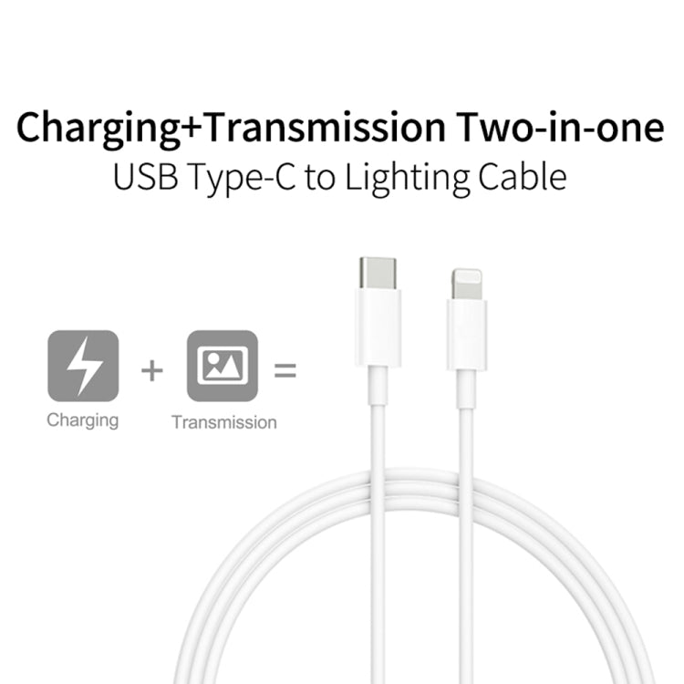 2 in 1 PD3.0 30W USB-C / Type-C Travel Charger with Detachable Foot + PD3.0 3A USB-C / Type-C to 8 Pin Fast Charge Data Cable Set, Cable Length: 2m, AU Plug - Mobile Accessories by buy2fix | Online Shopping UK | buy2fix