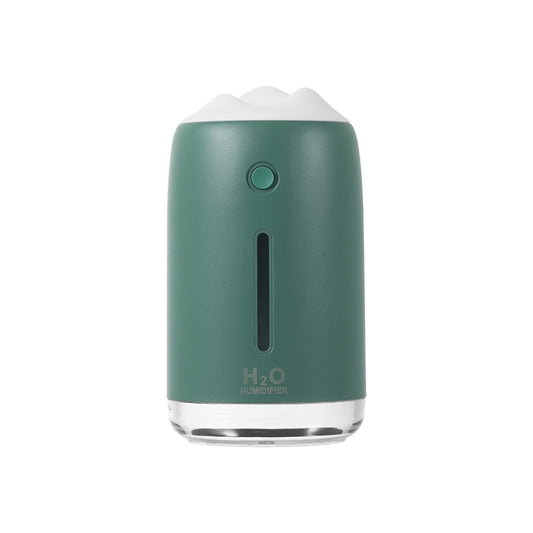 Snow Mountain Simple Mini Home Silent Bedroom Student Dormitory Office Portable USB Wireless Persistent Air Humidifier(green) - Home & Garden by buy2fix | Online Shopping UK | buy2fix