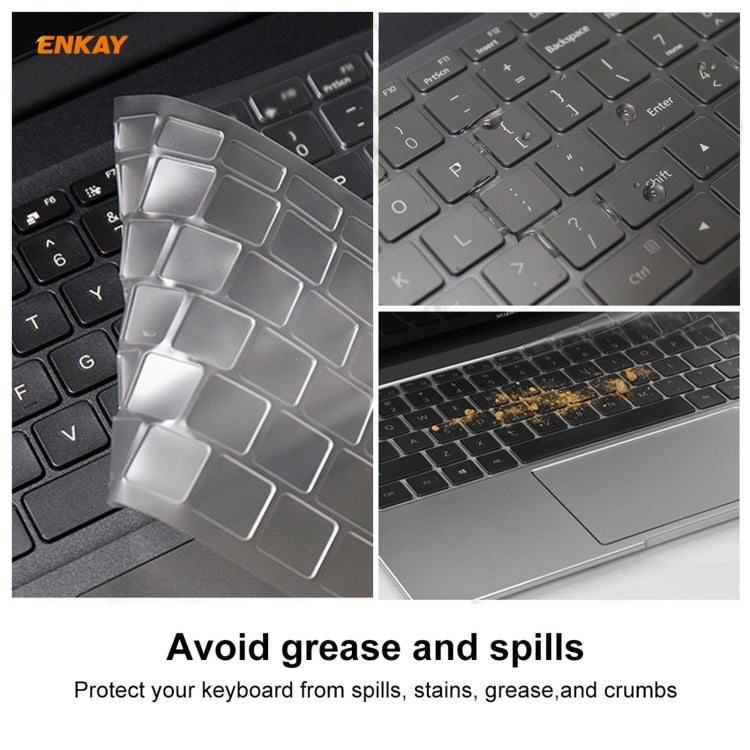 For Xiaomi Laptop Pro 15.6 ENKAY Ultrathin Soft TPU Keyboard Protector Film, US Version - Screen & Keyboard Cover by ENKAY | Online Shopping UK | buy2fix