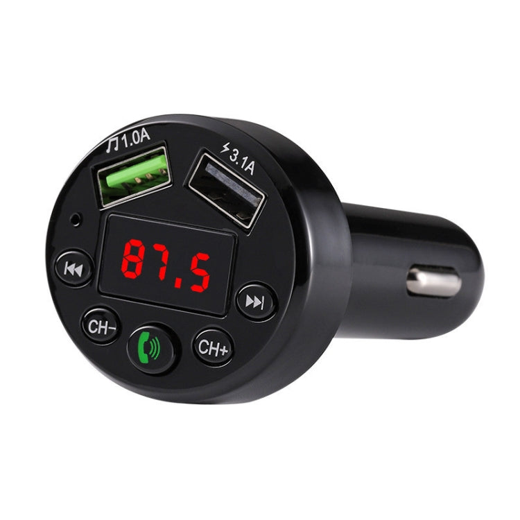 E6 Car MP3 Player FM Transmitters Dual USB Hands-free - In Car by buy2fix | Online Shopping UK | buy2fix