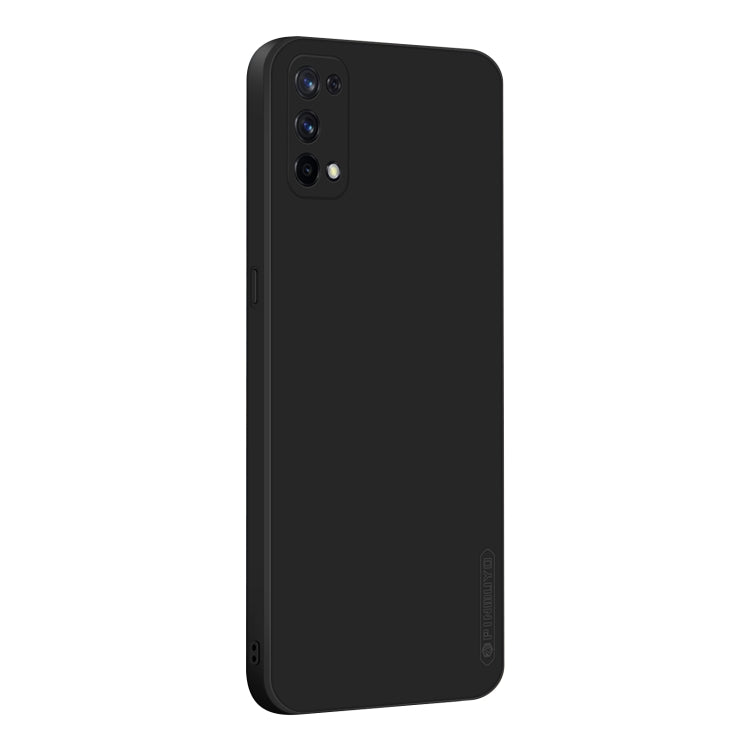 For OPPO Realme X7 Pro PINWUYO Touching Series Liquid Silicone TPU Shockproof Case(Black) - Realme Cases by PINWUYO | Online Shopping UK | buy2fix