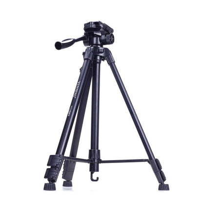 YUNTENG VCT-590 Aluminum Tripod Mount with Fluid Drag Head - Tripods by YUNTENG | Online Shopping UK | buy2fix