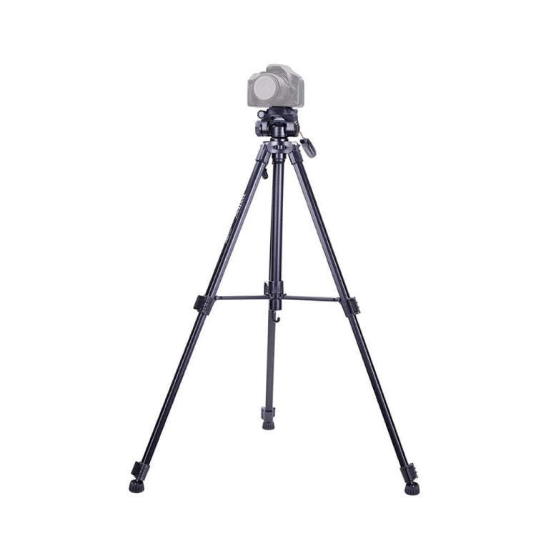 YUNTENG VCT-590 Aluminum Tripod Mount with Fluid Drag Head - Tripods by YUNTENG | Online Shopping UK | buy2fix