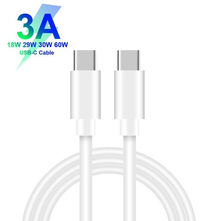 45W PD3.0 + 2 x QC3.0 USB Multi Port Charger with Type-C to Type-C Cable, US Plug(White) - Mobile Accessories by buy2fix | Online Shopping UK | buy2fix