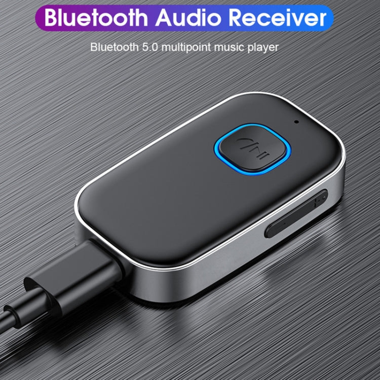 J22 Bluetooth 5.0 Audio Transmitter Receiver 3.5mm Audio AUX Adapter - Bluetooth Adapters by buy2fix | Online Shopping UK | buy2fix