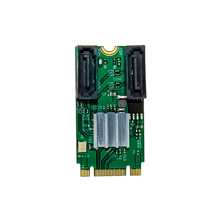 ST551 6Gbps PCIe B+M key to 2 Port SATA 3.0 Card M.2 to dual SATA  Adapter - Card Adapter by buy2fix | Online Shopping UK | buy2fix