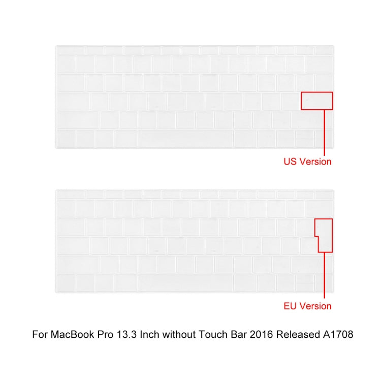 For MacBook Pro 13.3 A1708 ENKAY Hat-Prince 3 in 1 Spaceman Pattern Laotop Protective Crystal Case with TPU Keyboard Film / Anti-dust Plugs, Version:US(Spaceman No.3) - MacBook Pro Cases by ENKAY | Online Shopping UK | buy2fix