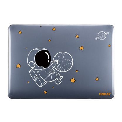 For MacBook Air 13.6 2022/2024 A2681 (M2) / A3113 (M3) ENKAY Hat-Prince 3 in 1 Spaceman Pattern Laotop Protective Crystal Case with TPU Keyboard Film / Anti-dust Plugs, Version:US(Spaceman No.5) - MacBook Air Cases by ENKAY | Online Shopping UK | buy2fix