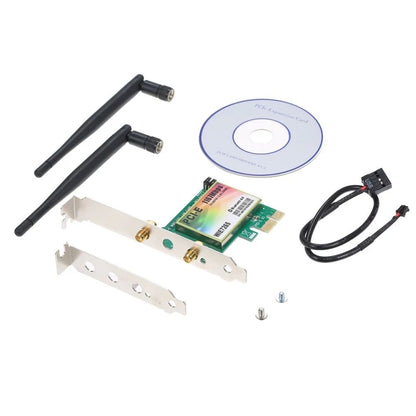 WIE7265 Dual Band 802.11ac 1167Mbps PCI-e WiFi Adapter + Bluetooth 4.2 WLAN Network Card - USB Network Adapter by buy2fix | Online Shopping UK | buy2fix