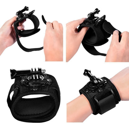 GP144 360 Degree Rotation Hand Camera Wrist Strap Mount - Wrist Strap by buy2fix | Online Shopping UK | buy2fix