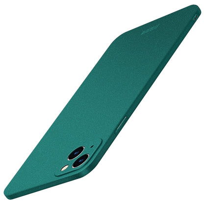 For iPhone 15 Pro Max MOFI Fandun Series Frosted PC Ultra-thin All-inclusive Phone Case(Green) - iPhone 15 Pro Max Cases by MOFI | Online Shopping UK | buy2fix