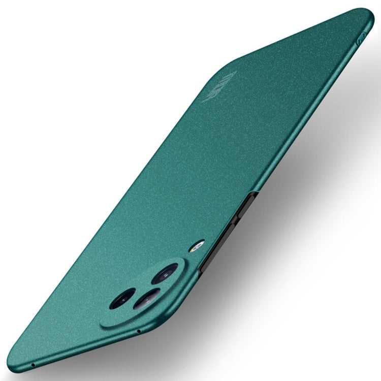 For Xiaomi Civi 3 MOFI Fandun Series Frosted PC Ultra-thin All-inclusive Phone Case(Green) - Xiaomi Cases by MOFI | Online Shopping UK | buy2fix