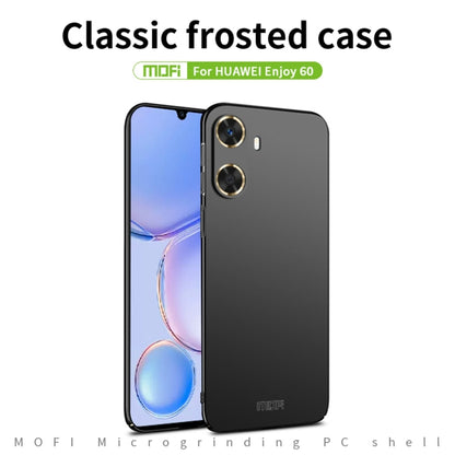 For Huawei Enjoy 60 MOFI Micro-Frosted PC Ultra-thin Hard Phone Case(Blue) - Huawei Cases by MOFI | Online Shopping UK | buy2fix