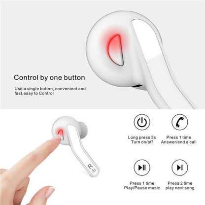 T88 Mini Touch Control Hifi Wireless Bluetooth Earphones TWS Wireless Earbuds with Charger Box(Black) - TWS Earphone by buy2fix | Online Shopping UK | buy2fix