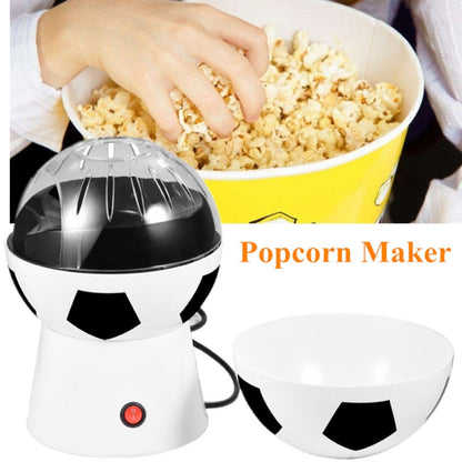 Creative Soccer Ball Electric Household Hot Air Popcorn Maker Football Section 848 Euro regulations - Home & Garden by buy2fix | Online Shopping UK | buy2fix