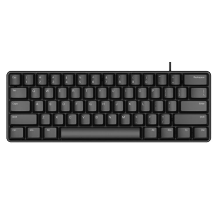 Rapoo V860 Desktop Wired Gaming Mechanical Keyboard, Specifications:61 Keys(Green Shaft) - Wired Keyboard by Rapoo | Online Shopping UK | buy2fix