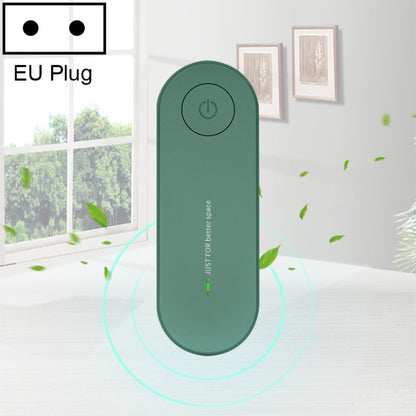 Mini Anion Air Purifier Smoke PM2.5 Remove Toilet Kitchen Air Purifier, Plug Type:EU Plug(Green) - Home & Garden by buy2fix | Online Shopping UK | buy2fix