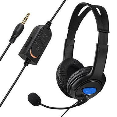 Bilateral Large Headphones Host Internet Voice Chat Headset for PS4 - Headset & Microphone by buy2fix | Online Shopping UK | buy2fix