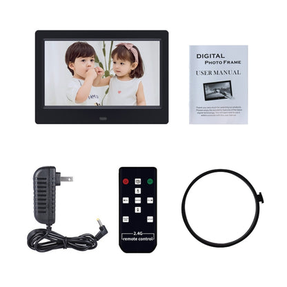 DPF-706-2.4G 7 inch Digital Photo Frame LED Wall Mounted Advertising Machine, Plug:US Plug(White) - Consumer Electronics by buy2fix | Online Shopping UK | buy2fix