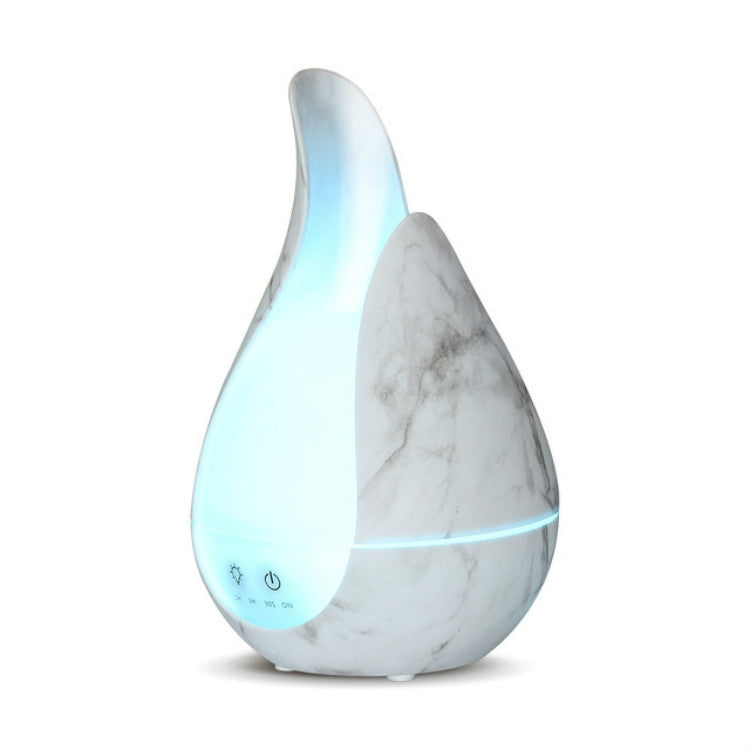 200ml Ultrasound Air Humidifier Aroma Essential Oil Diffuser 7 Colors LED Night Light Cool Mist Maker, Plug Type: UK  Plug(Marble Base) - Home & Garden by buy2fix | Online Shopping UK | buy2fix