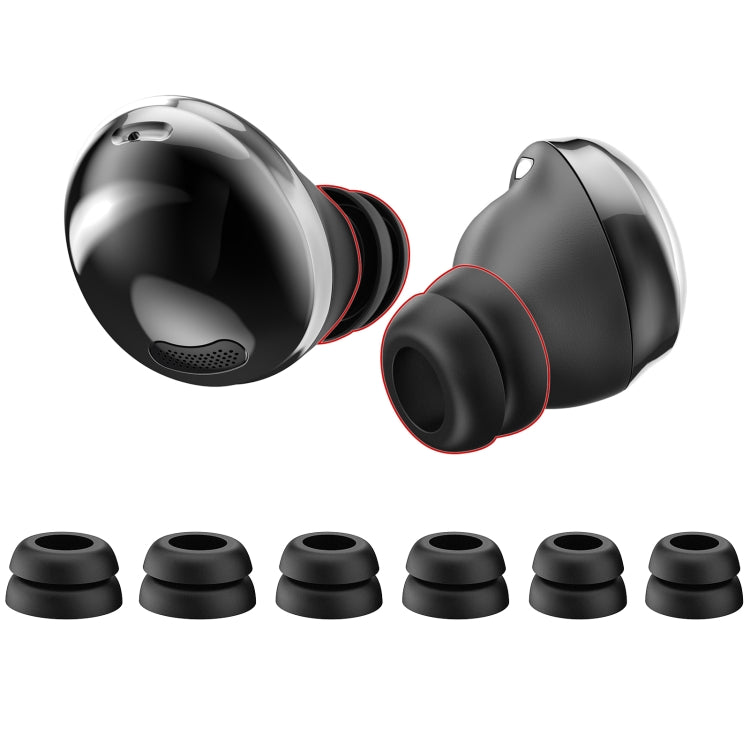 For Samsung Galaxy Buds Pro AhaStyle PT168 Silicone Earphone Earcups, Size:S+M+L(Black) - Anti-dust & Ear Caps by AhaStyle | Online Shopping UK | buy2fix