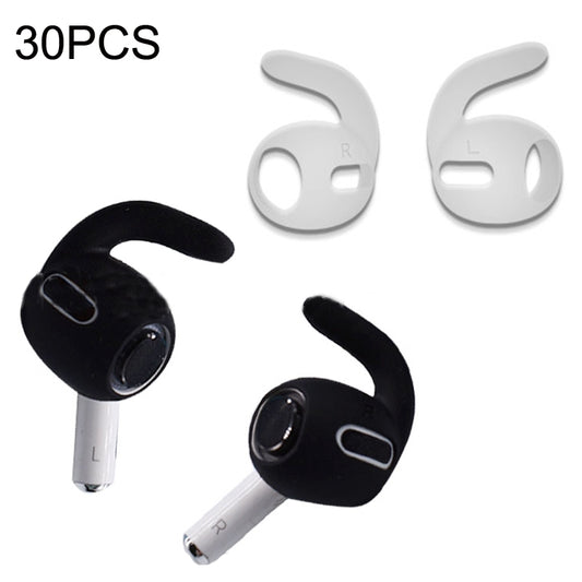30PCS Ultra-thin Earphone Ear Caps For Apple Airpods Pro(Transparent) - Apple Accessories by buy2fix | Online Shopping UK | buy2fix